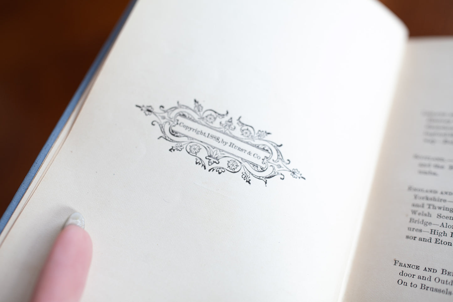 Antique Stack of books - 3 Books -Antique Book