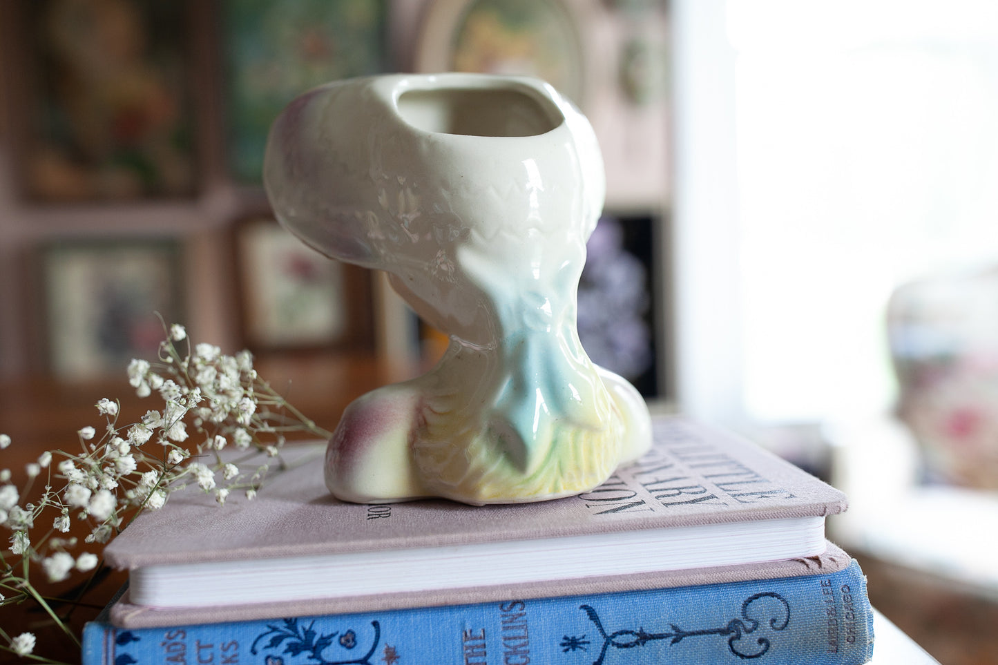 Vintage Lady Head Vase - Glamour Girl Lady