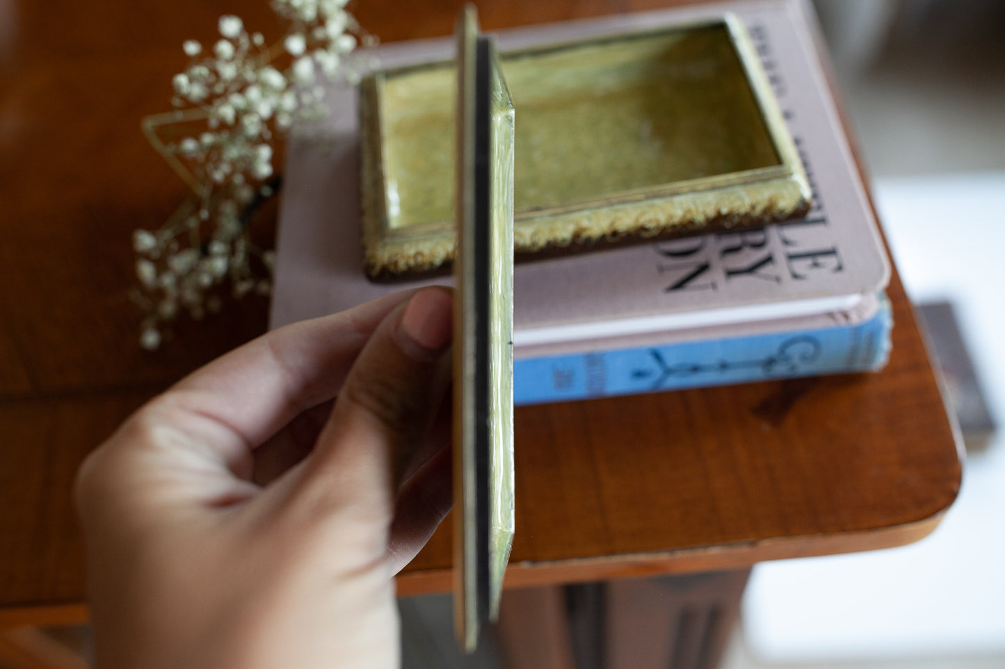 Vintage Trinket Box- Floral