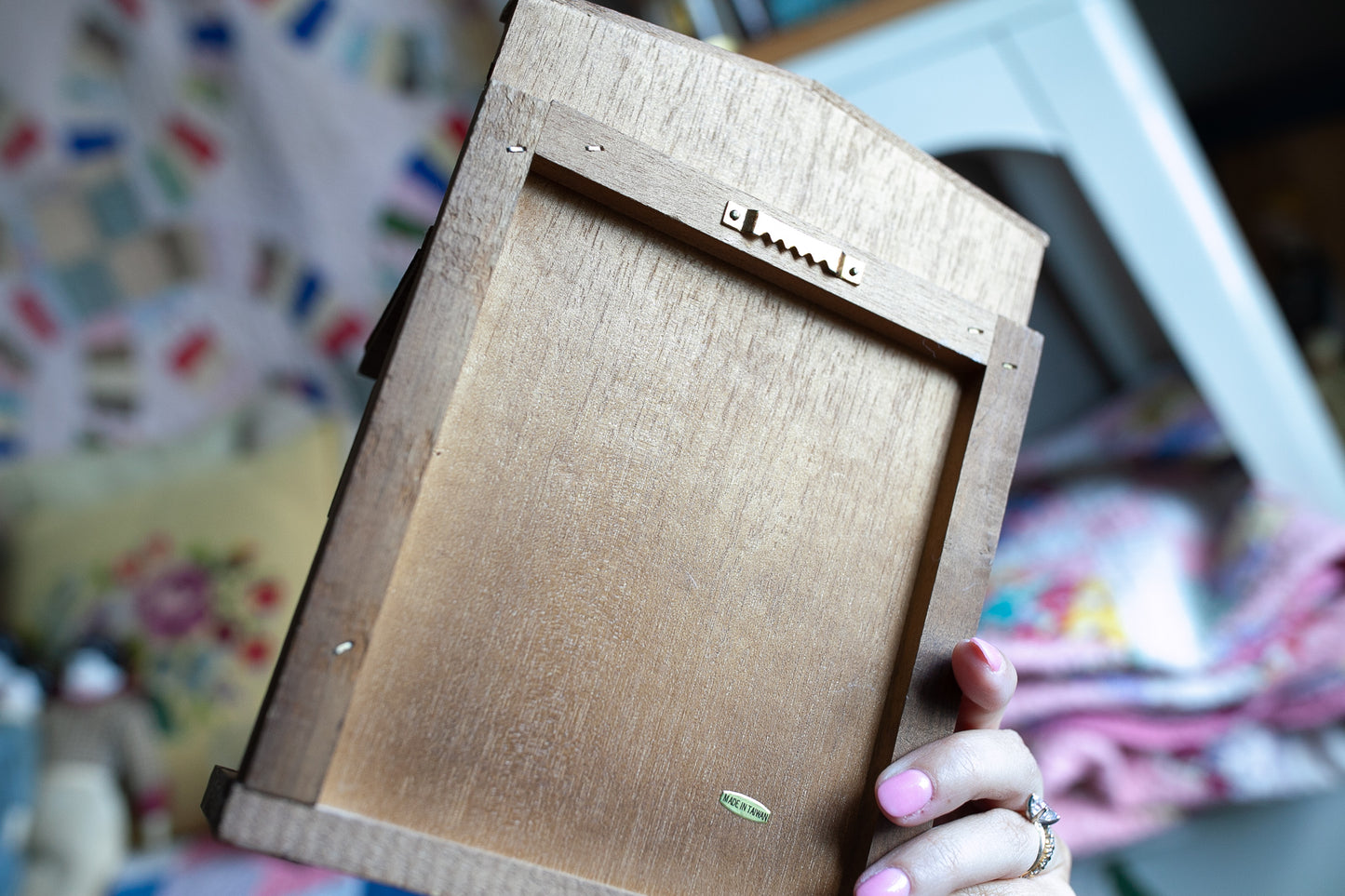 Vintage Post Office - Shadow Box Art