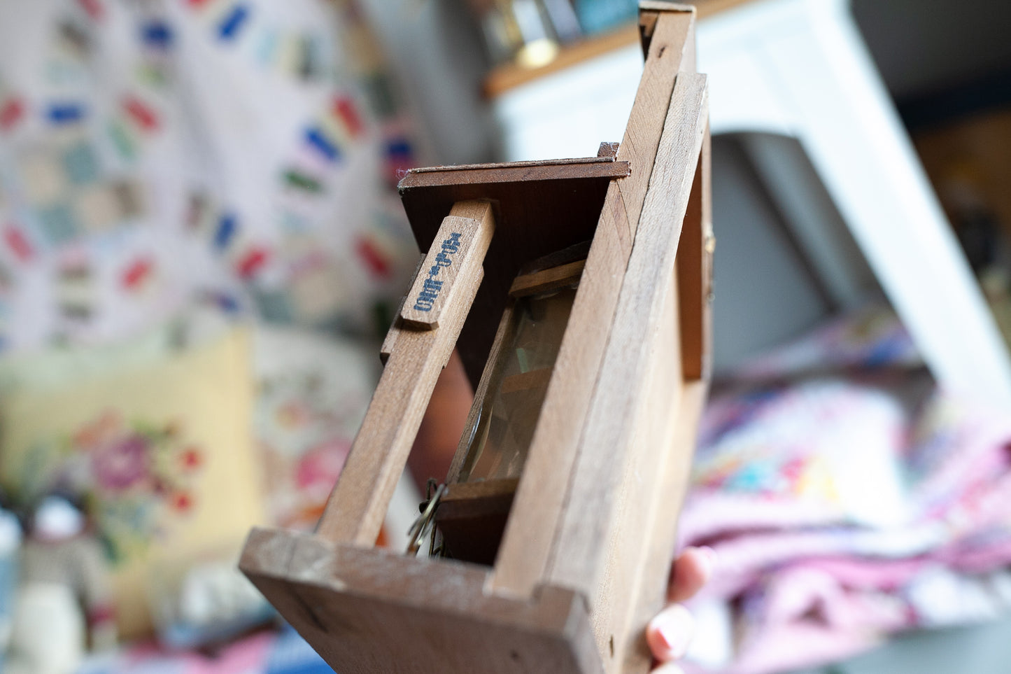 Vintage Post Office - Shadow Box Art