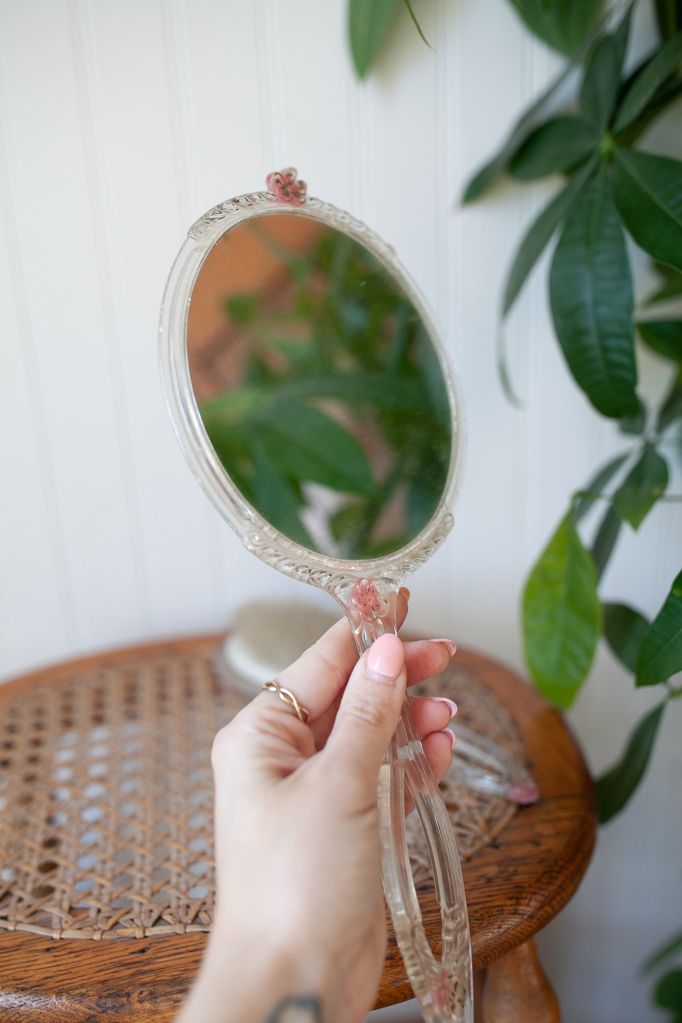 Vintage Mirror Set - Handheld Mirror