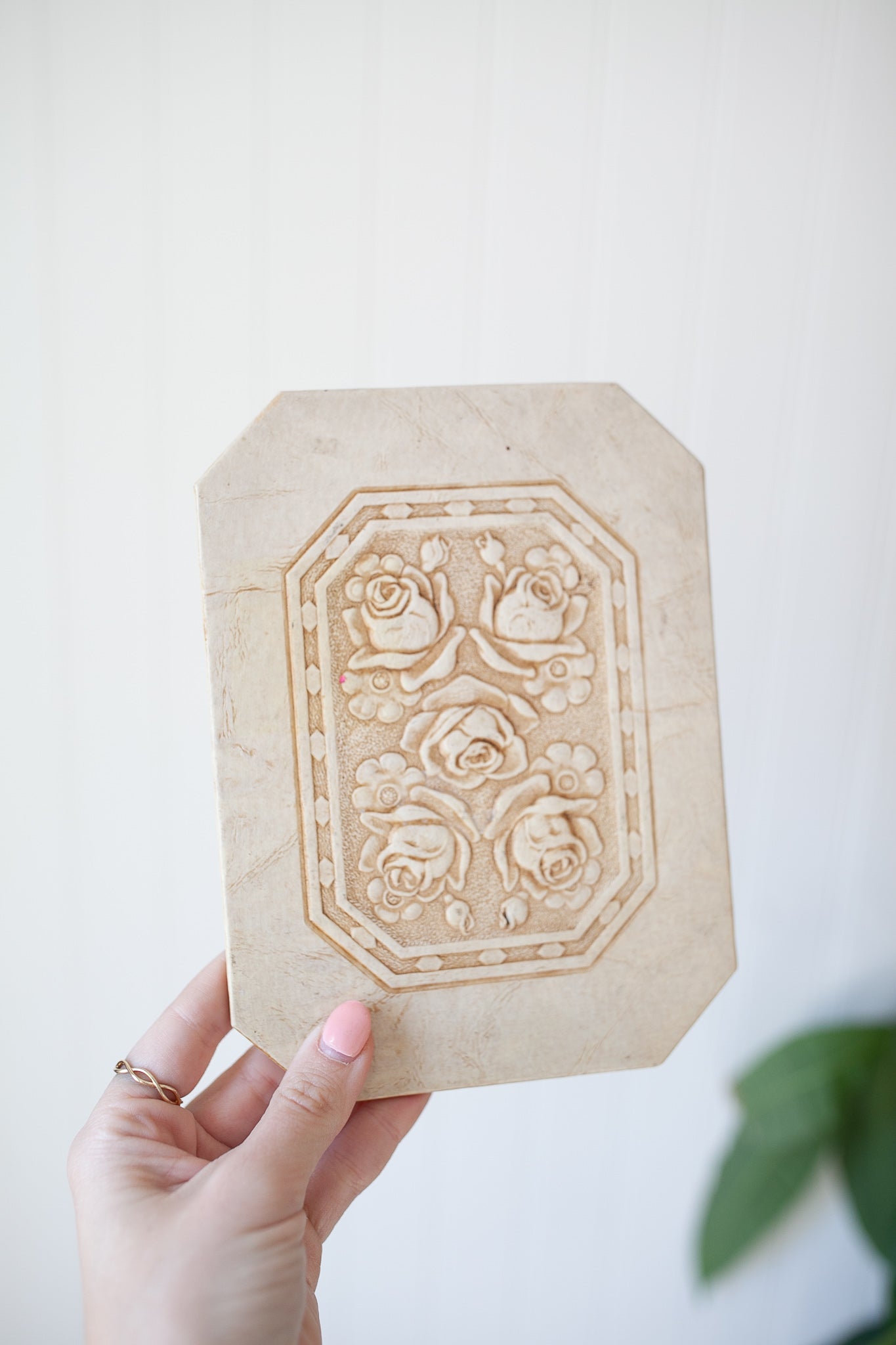 Vintage Floral Trivet