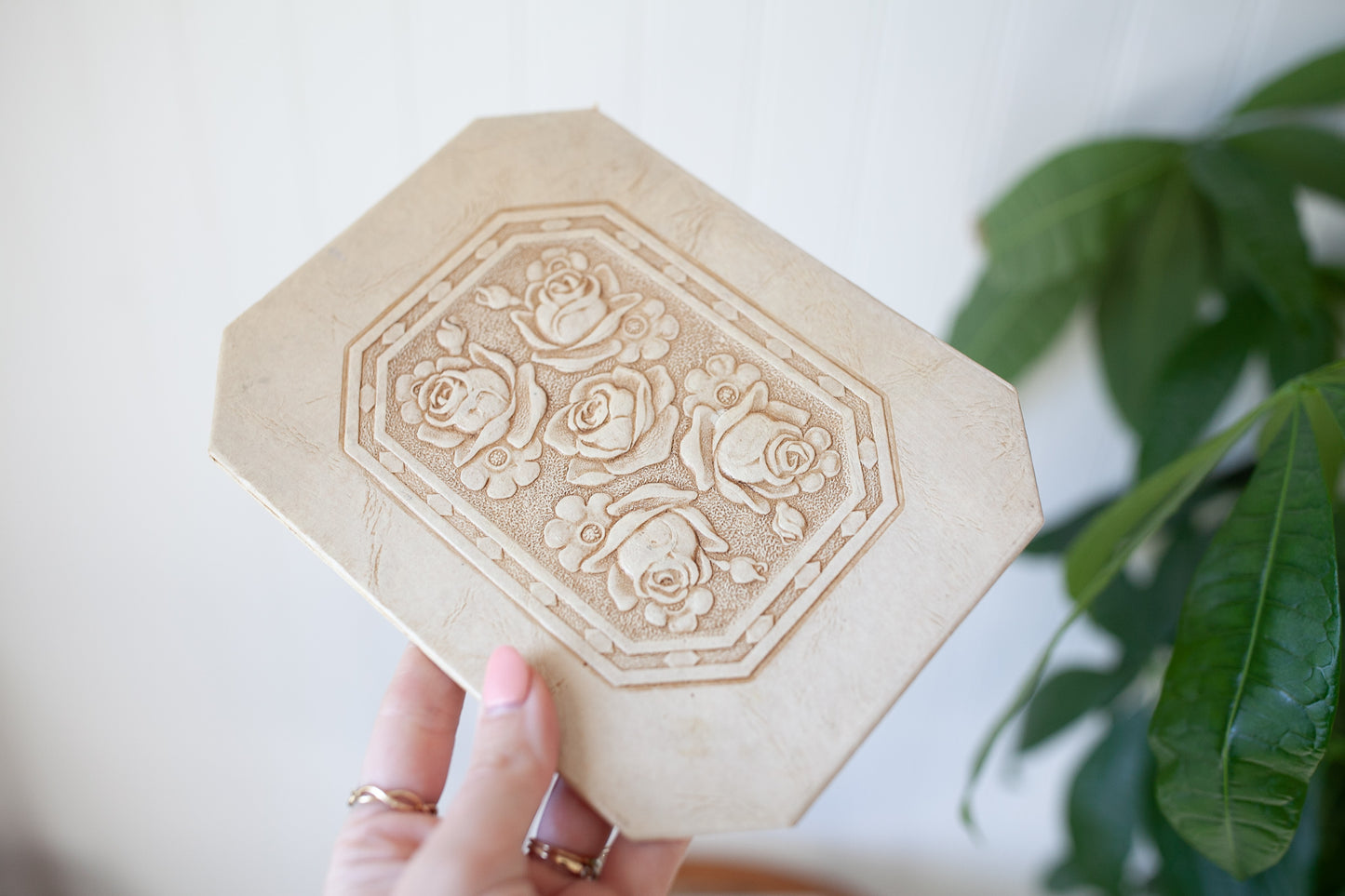 Vintage Floral Trivet