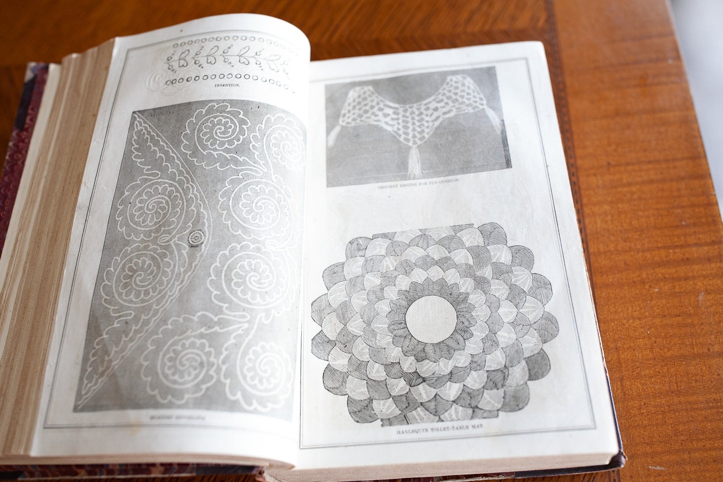 Antique Book- 1864 Peterson’s Magazine - Civil War Fashion Dresses Clothing Hairstyles Craft Art