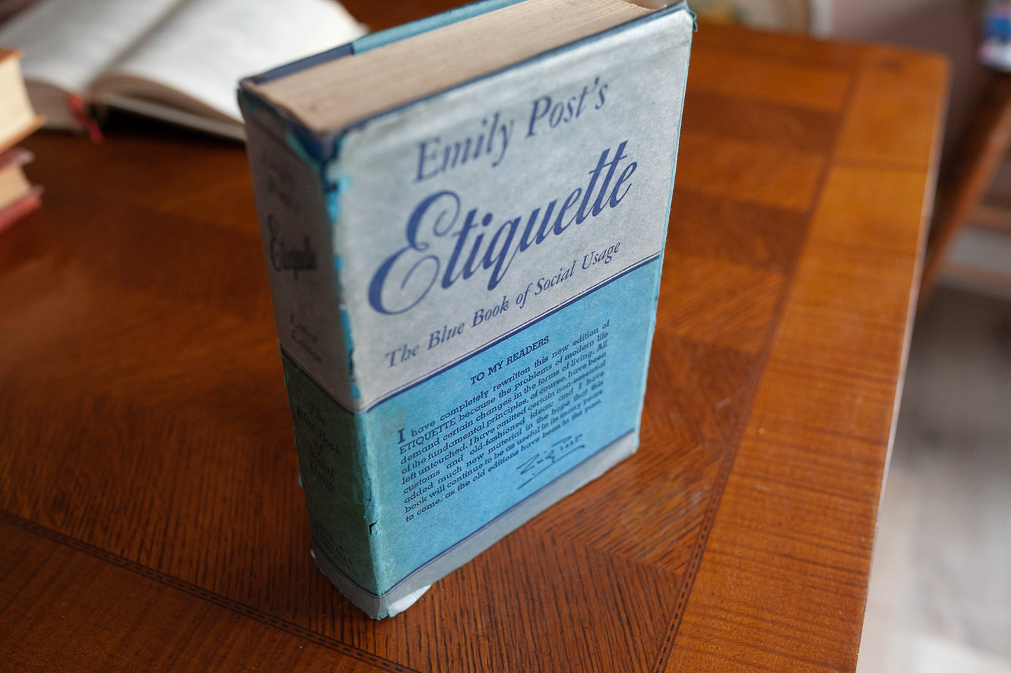 Emily Post's Etiquette The Blue Book of Social Usage
