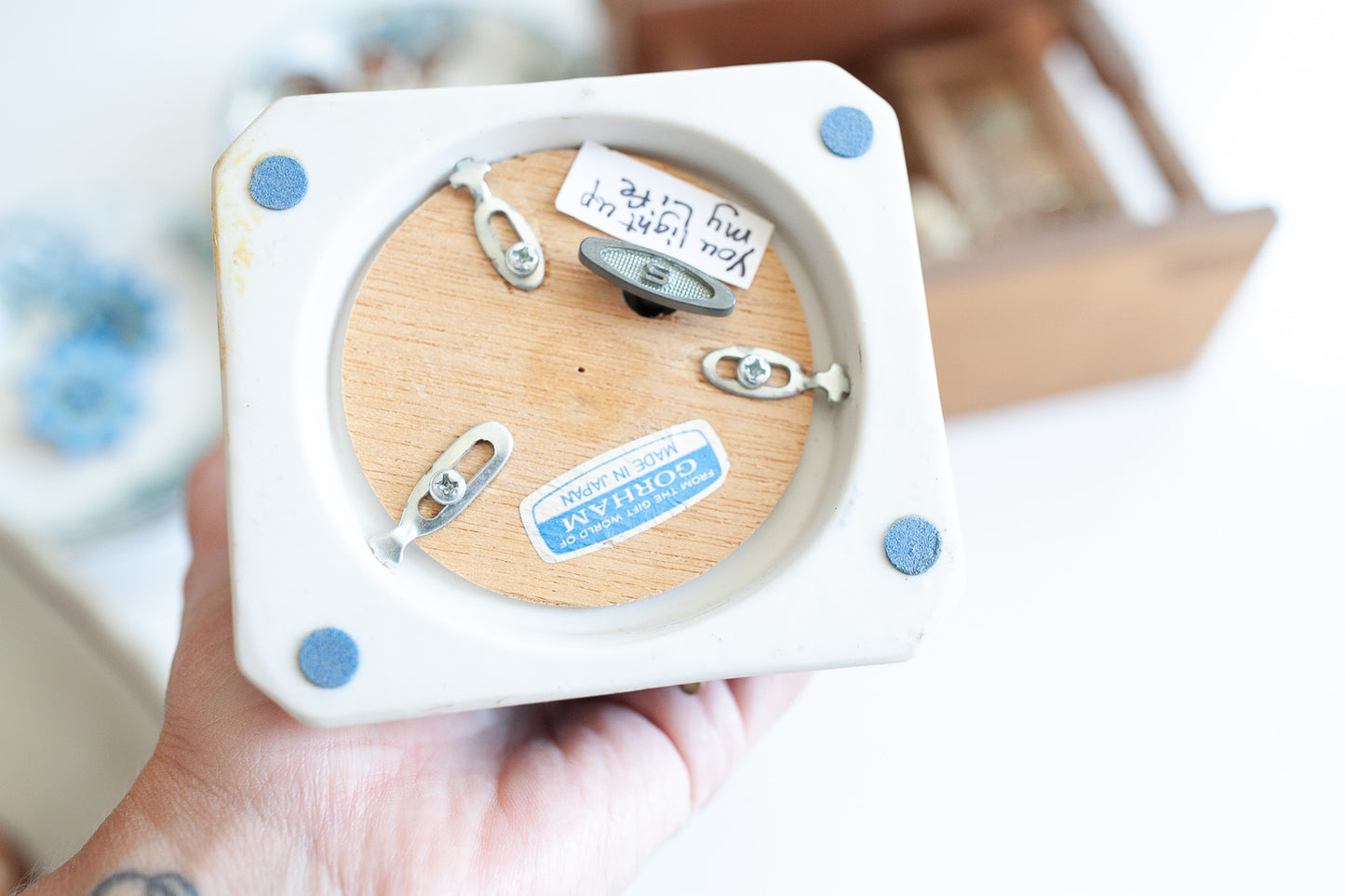 Vintage Owls - Owl Music Box