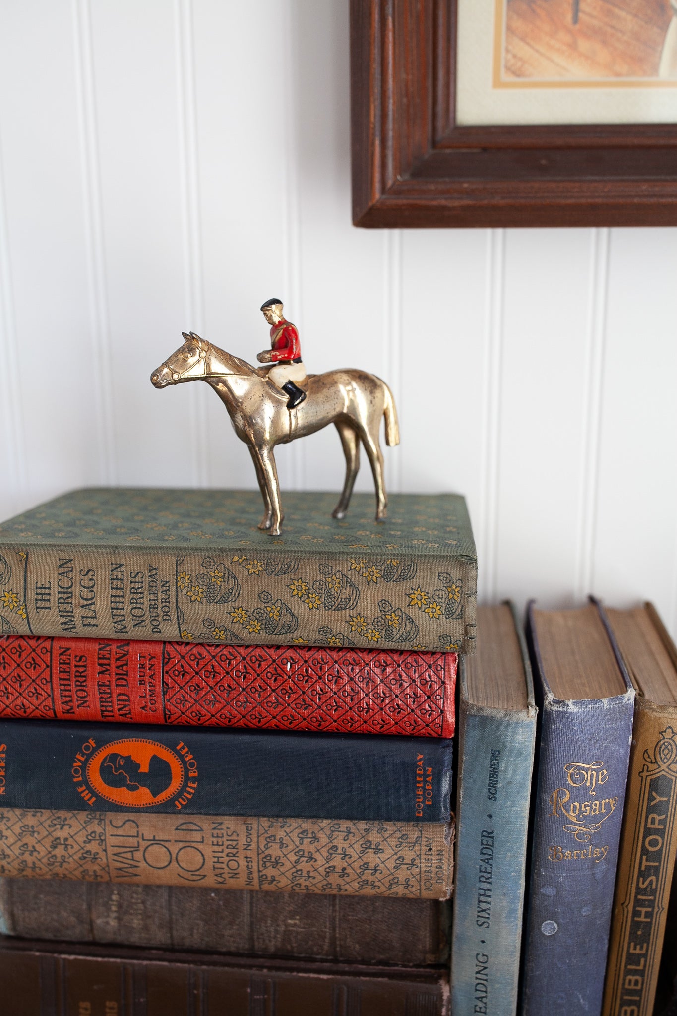 Vintage Horse - Horse and Jockey