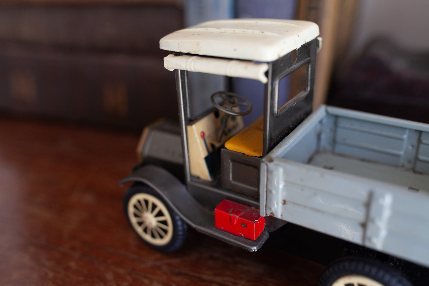 Vintage Toy Truck - Tin Toy Truck -Made in Japan -Friction Toy