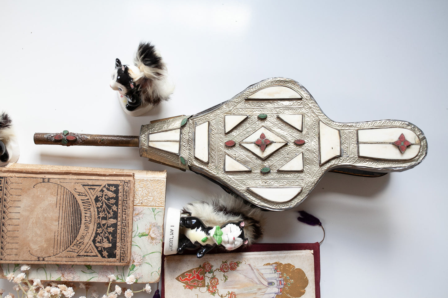 Antique Bellow - Fireplace Decor