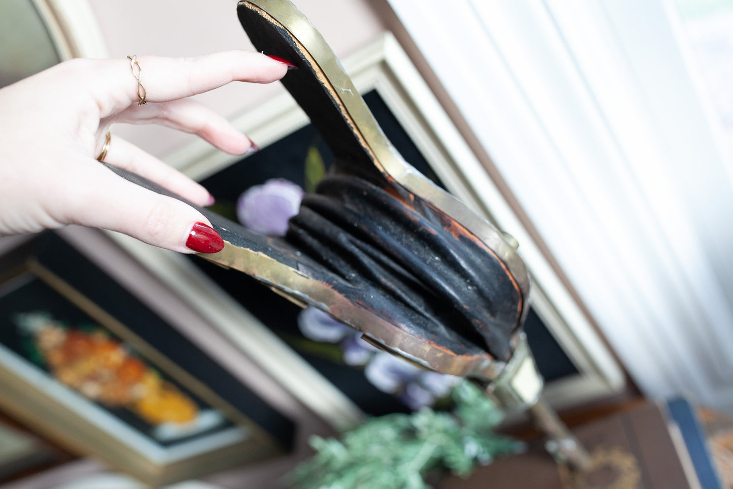 Antique Bellow - Fireplace Decor