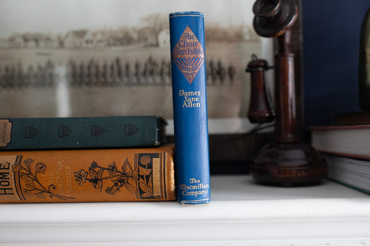 The Choir Invisible - Antique Blue Book- James Lane Allen-