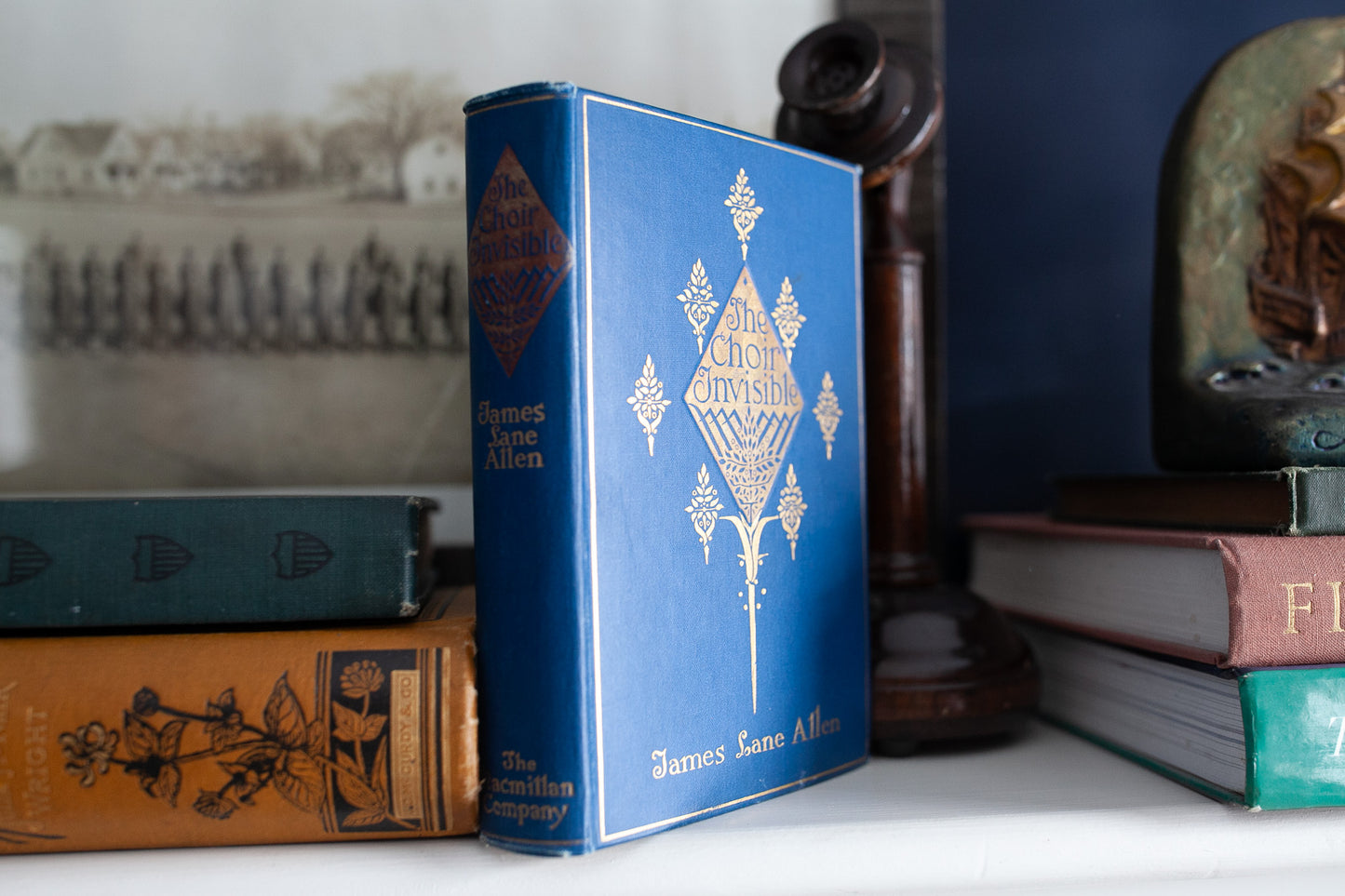 The Choir Invisible - Antique Blue Book- James Lane Allen-