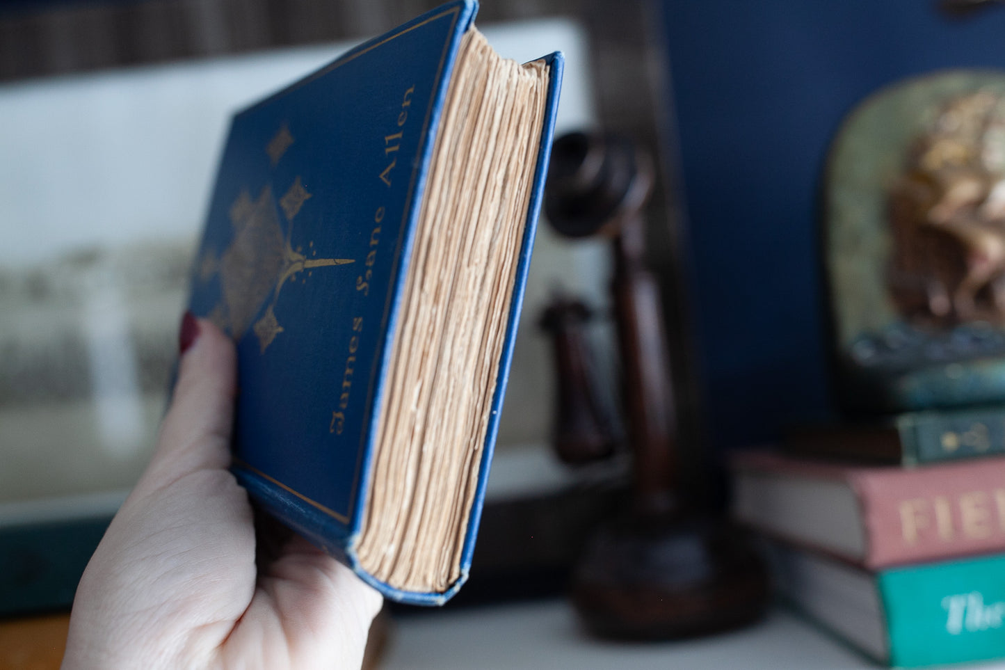 The Choir Invisible - Antique Blue Book- James Lane Allen-