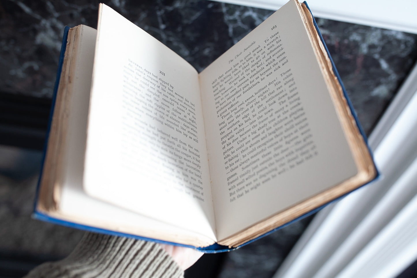 The Choir Invisible - Antique Blue Book- James Lane Allen-