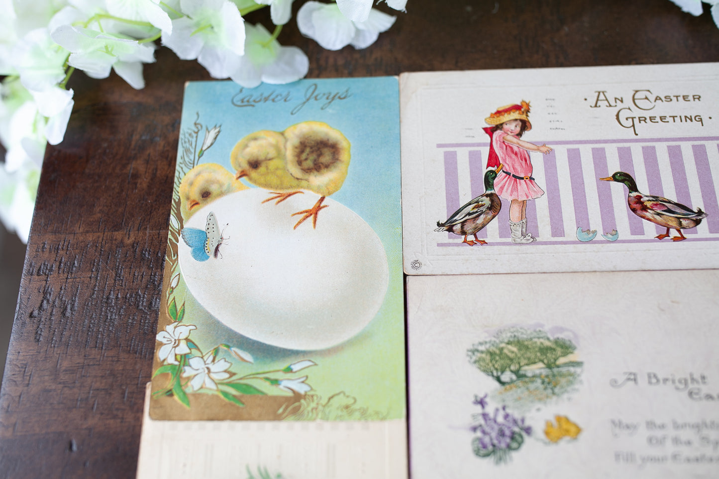 Antique Postcards- Easter Postcards -Chick Cards