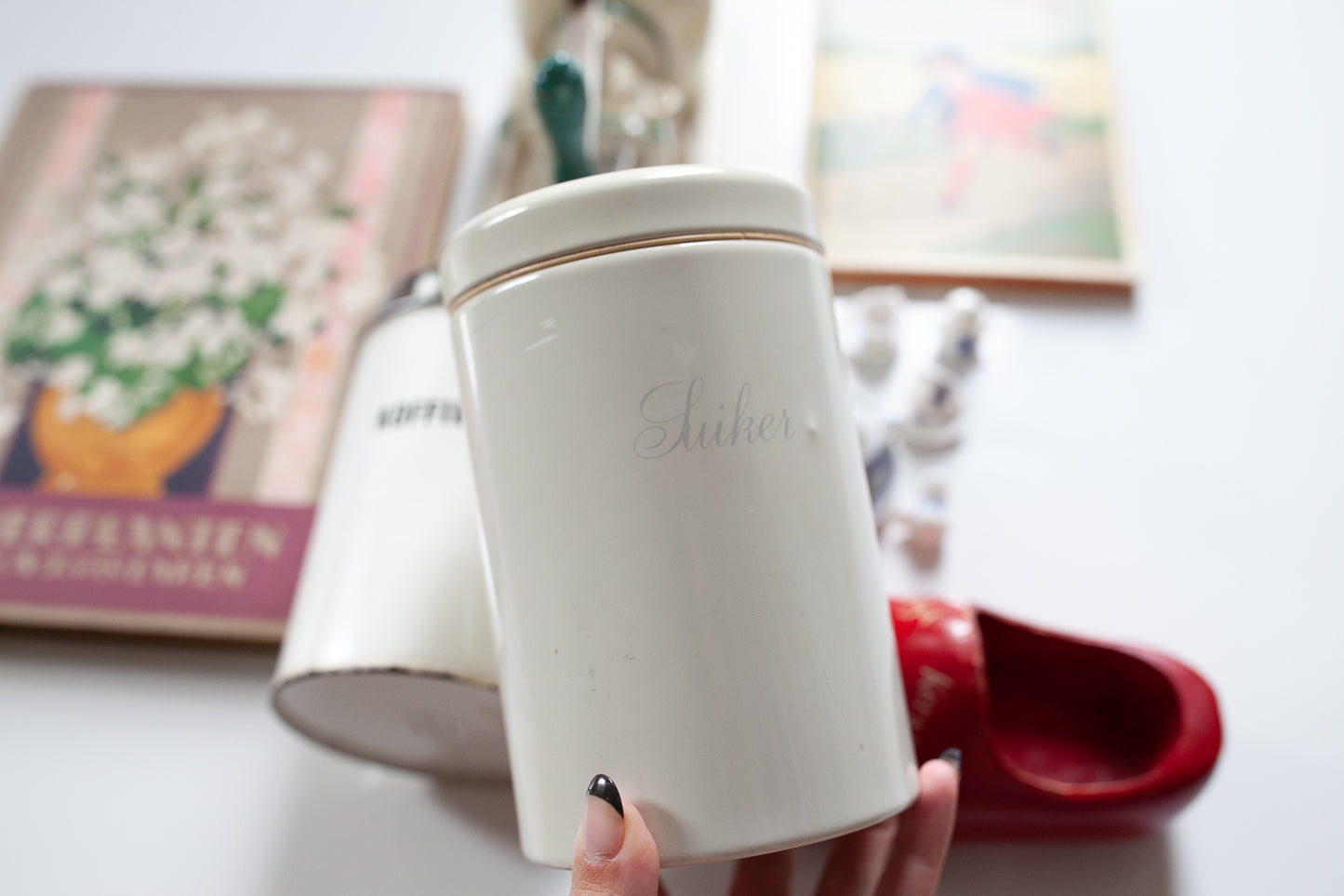 Vintage Sugar Tin - Suiker