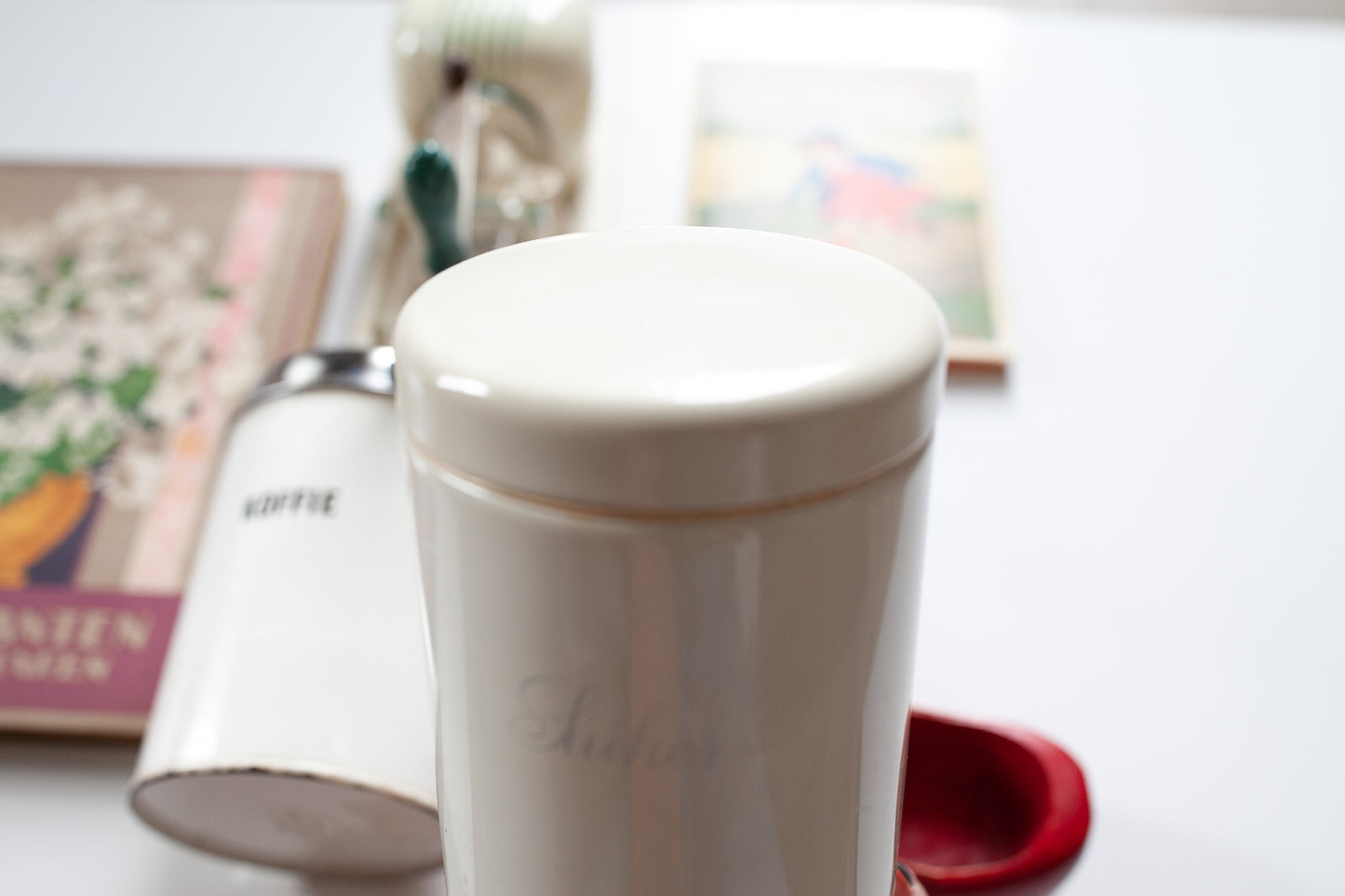 Vintage Sugar Tin - Suiker