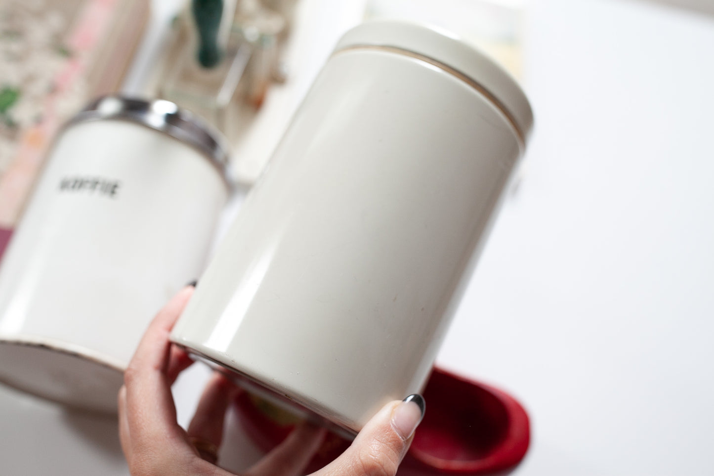 Vintage Sugar Tin - Suiker