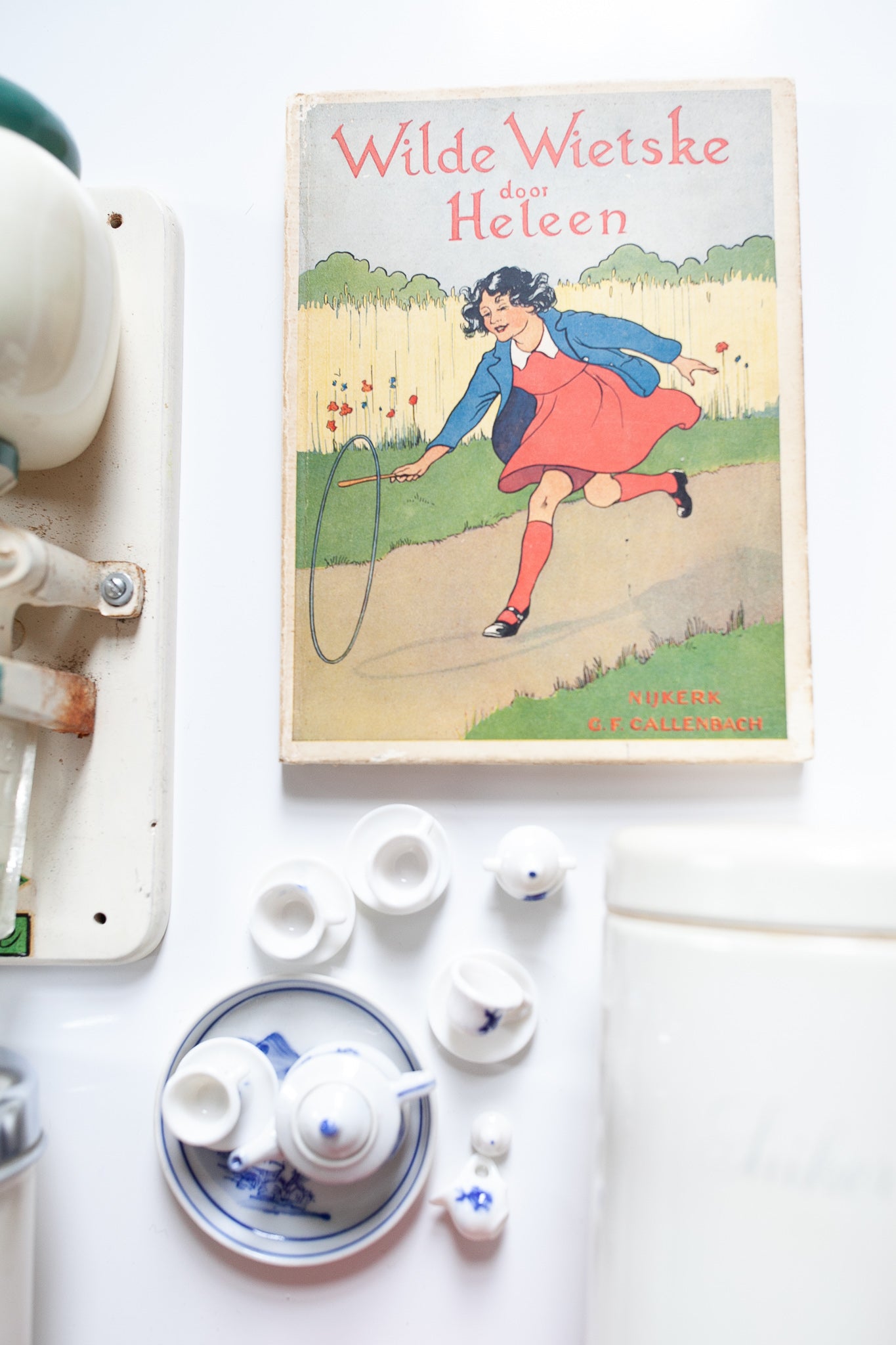 Vintage Dutch Book - Wilde Wietske Door Heleen -Children's Book