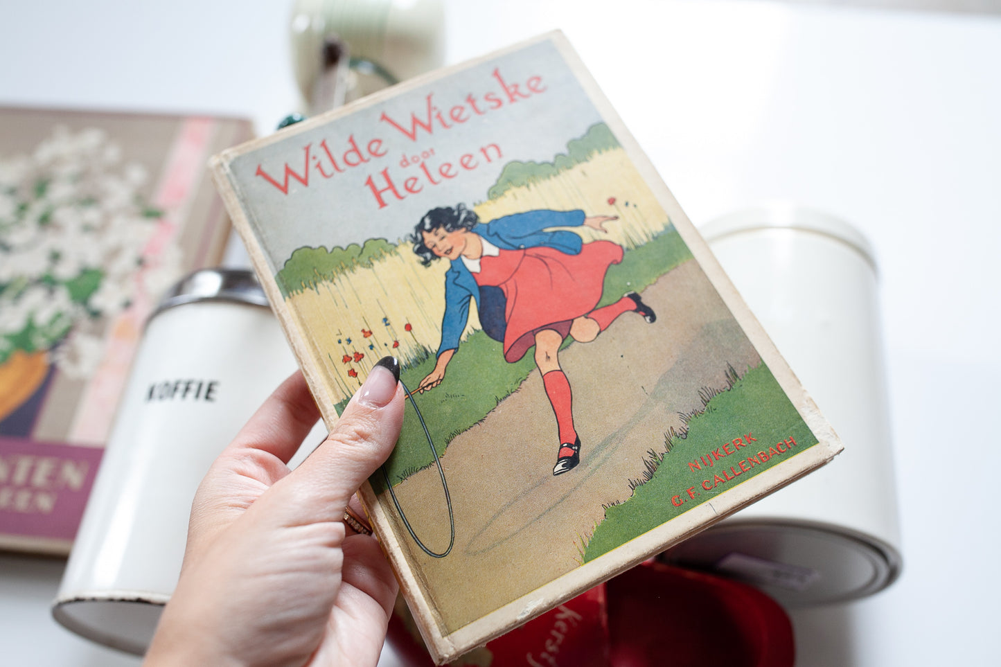 Vintage Dutch Book - Wilde Wietske Door Heleen -Children's Book