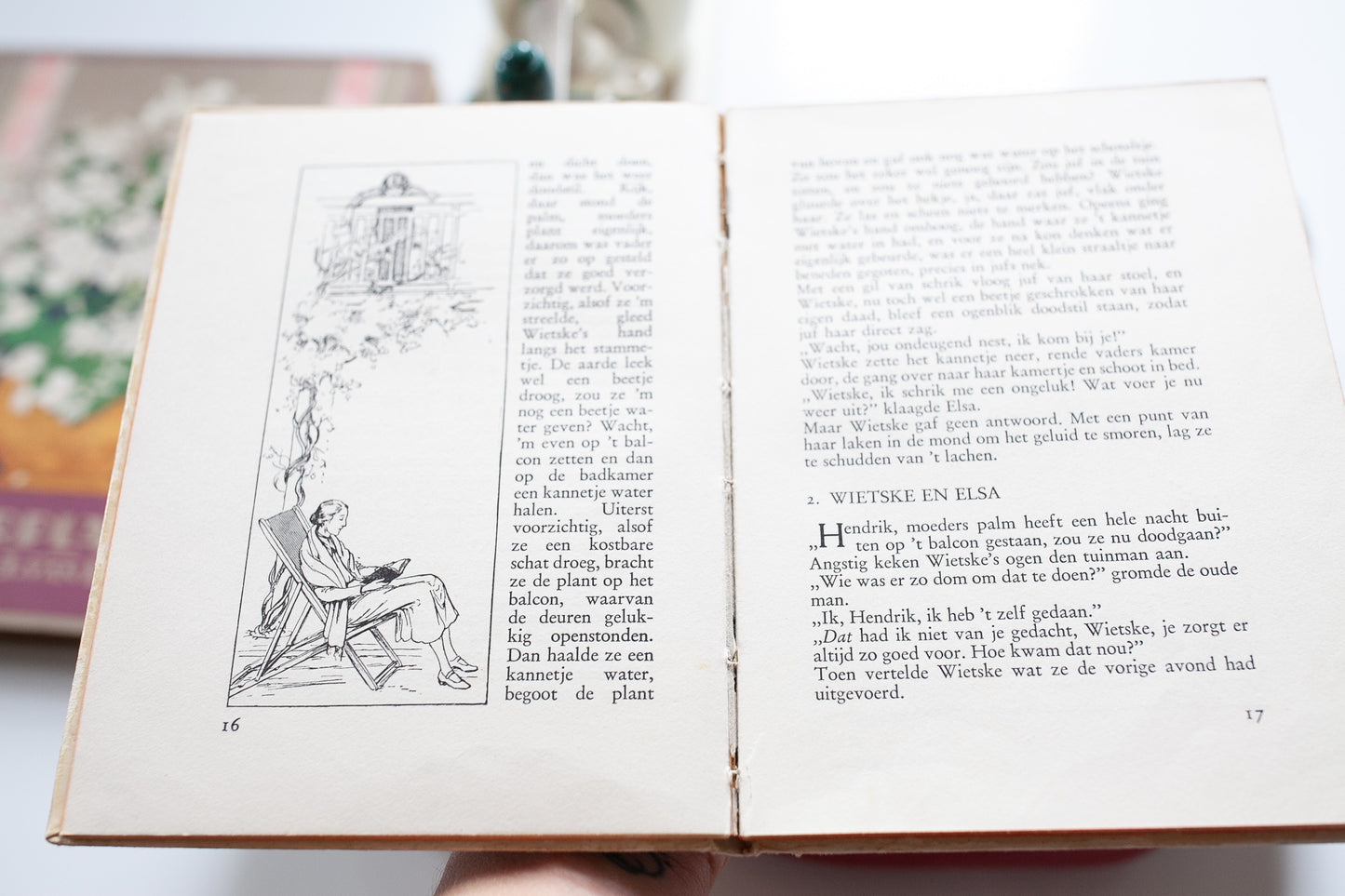 Vintage Dutch Book - Wilde Wietske Door Heleen -Children's Book