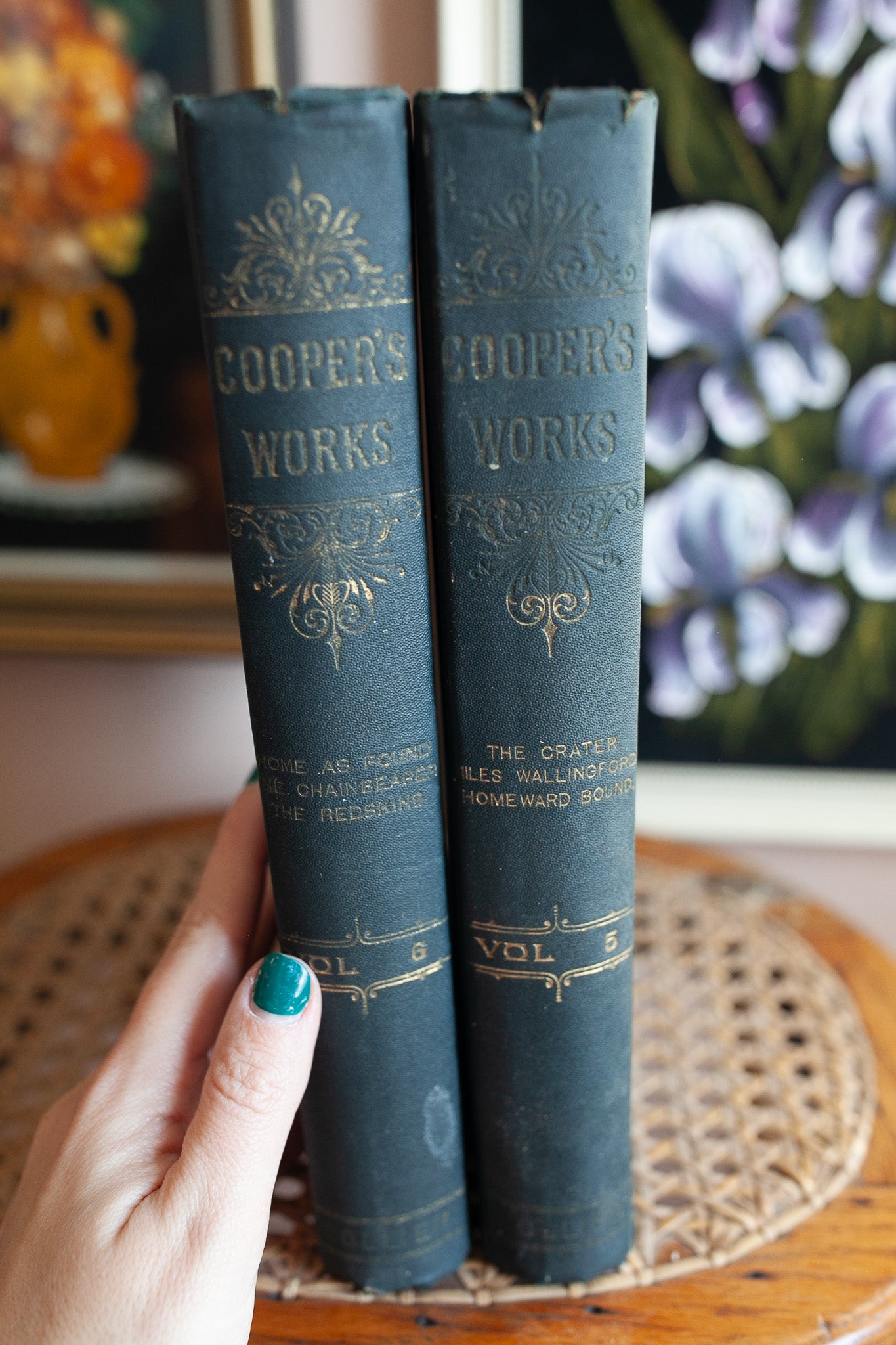 Antique Books -Coopers Works- Volume 5 and 6