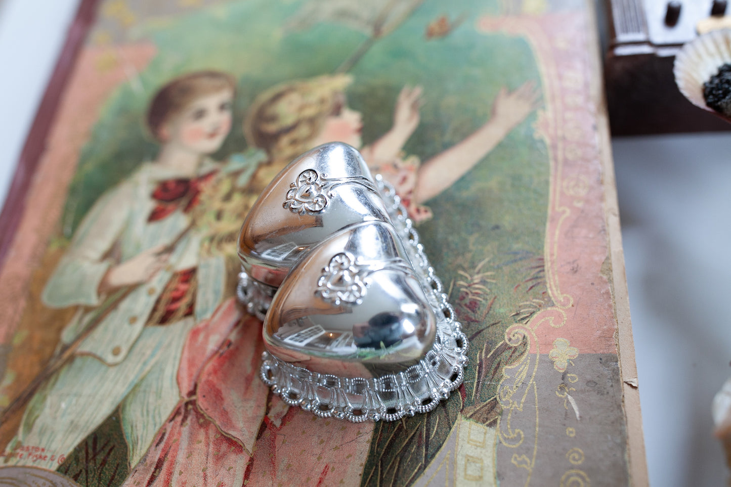Vintage Ring Box - Ring Display -Vintage Wedding