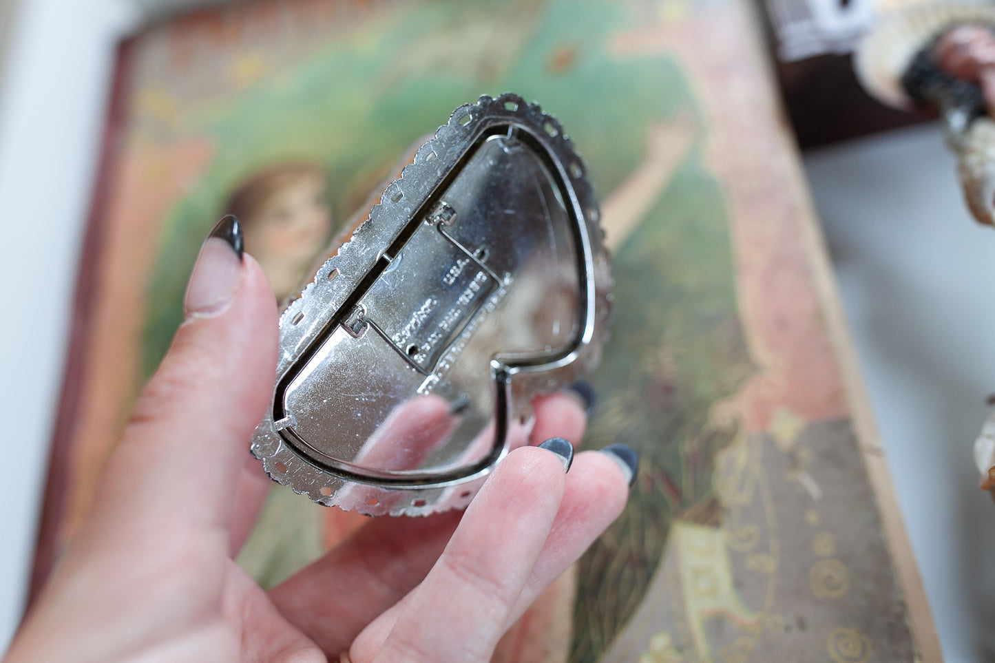 Vintage Ring Box - Ring Display -Vintage Wedding