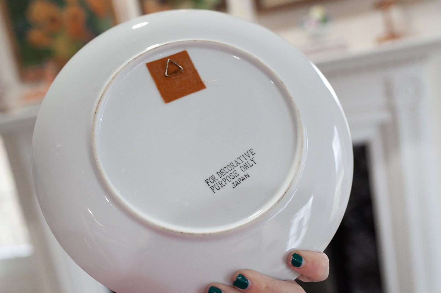 Vintage Plate- San Francisco Plate- Tourist Plate- California Plate