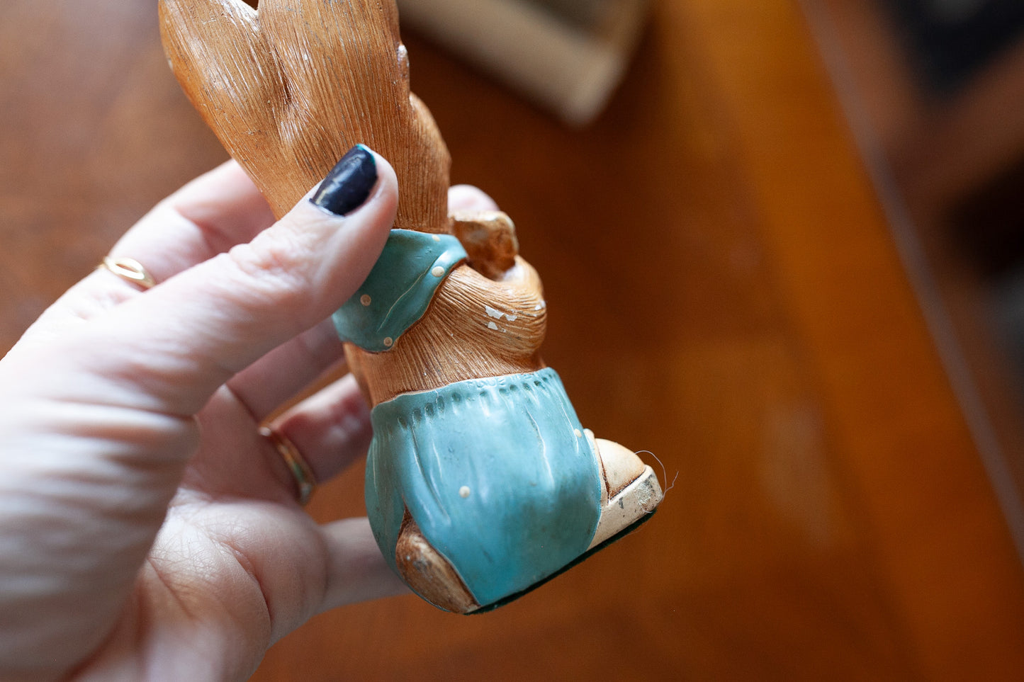 Vintage Pendelfin Rabbits- Pair of Rabbits -Pie Face and Muncher