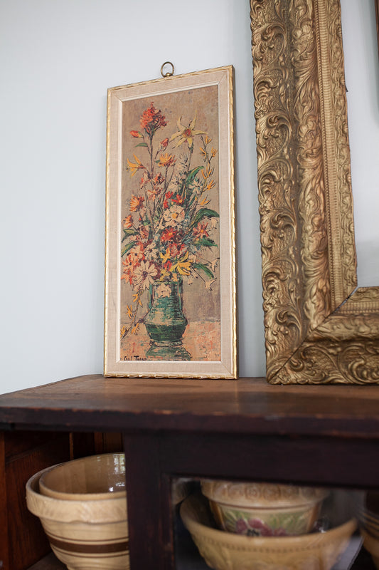 Vintage Florals -Carl Thorp -Floral Artwork