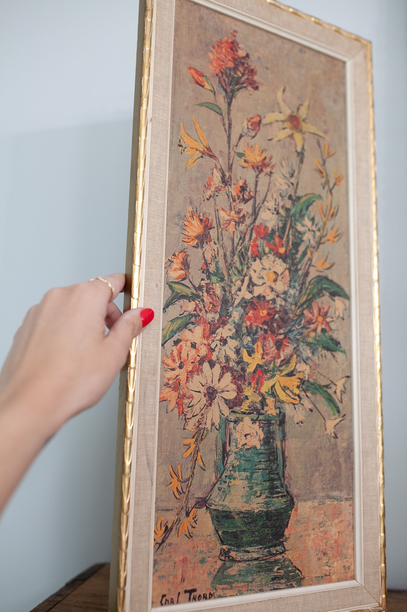 Vintage Florals -Carl Thorp -Floral Artwork