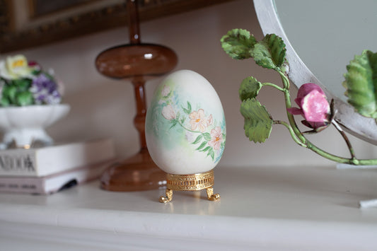 Vintage Painted Egg- Vintage Easter Decor