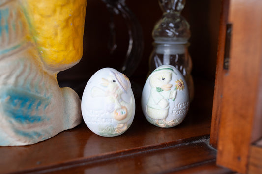 Vintage Porcelain Eggs- Easter Eggs