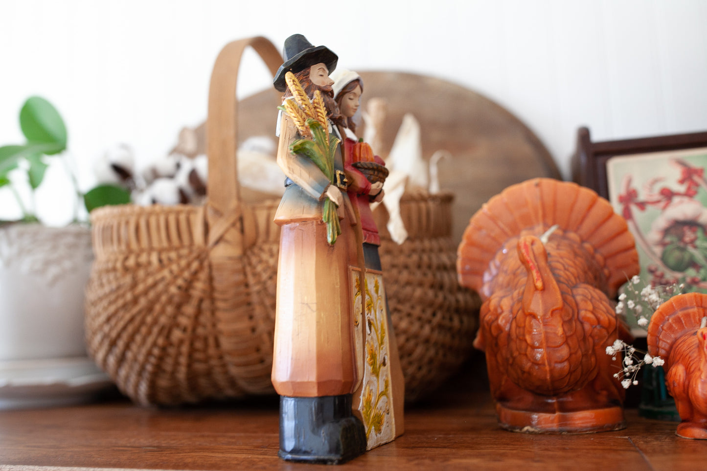 Vintage Thanksgiving - Pilgrims