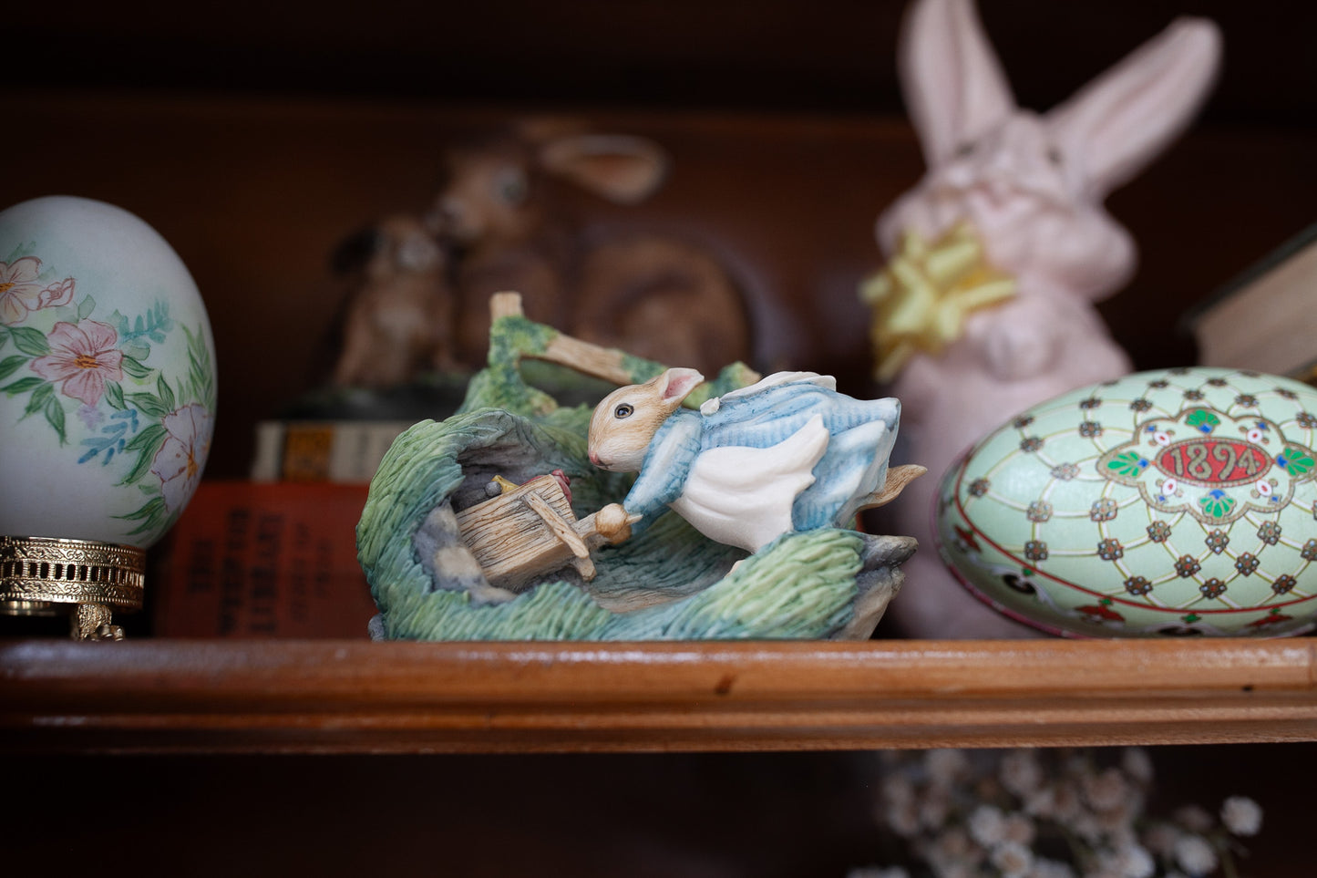 Beatrix Potter Cecily Parsley Ran Away- The world of Beatrix potter figurine