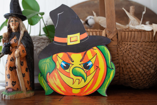 Vintage Pumpkin Cut Out