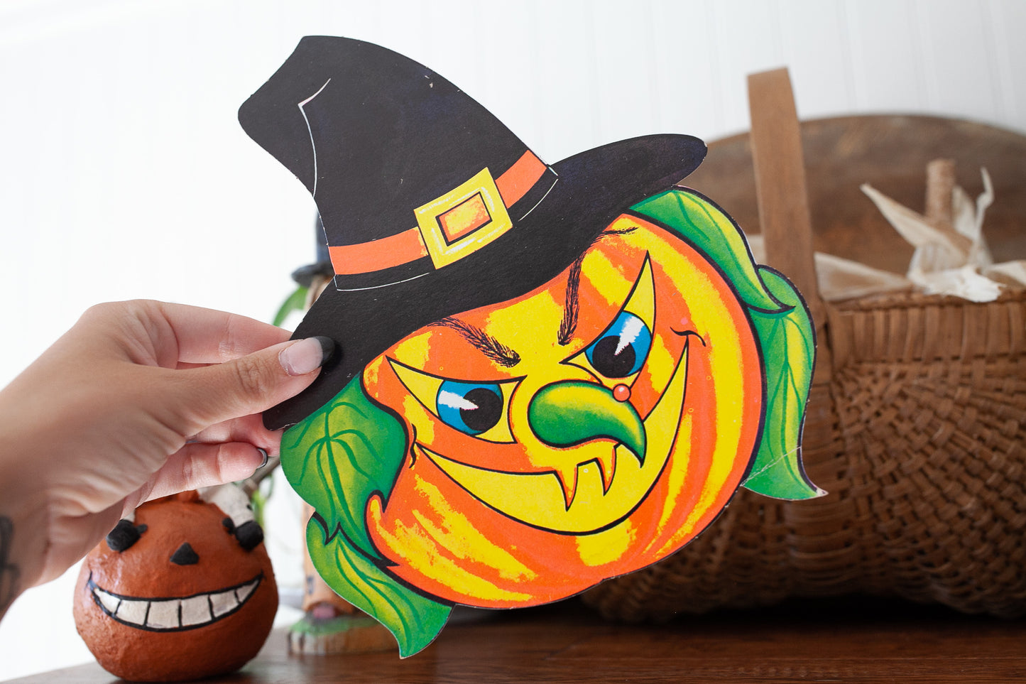 Vintage Pumpkin Cut Out