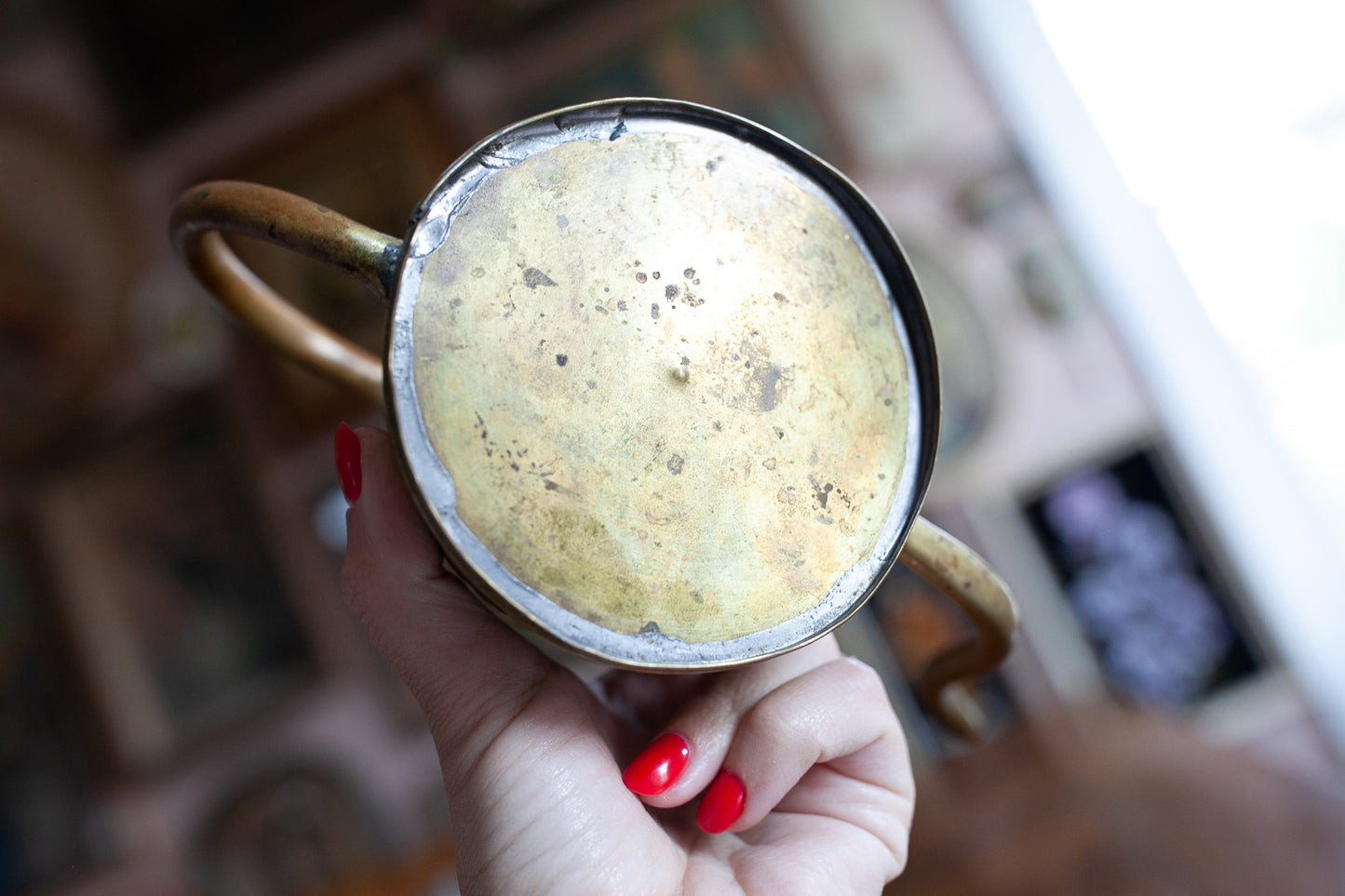 Vintage Brass Watering Can