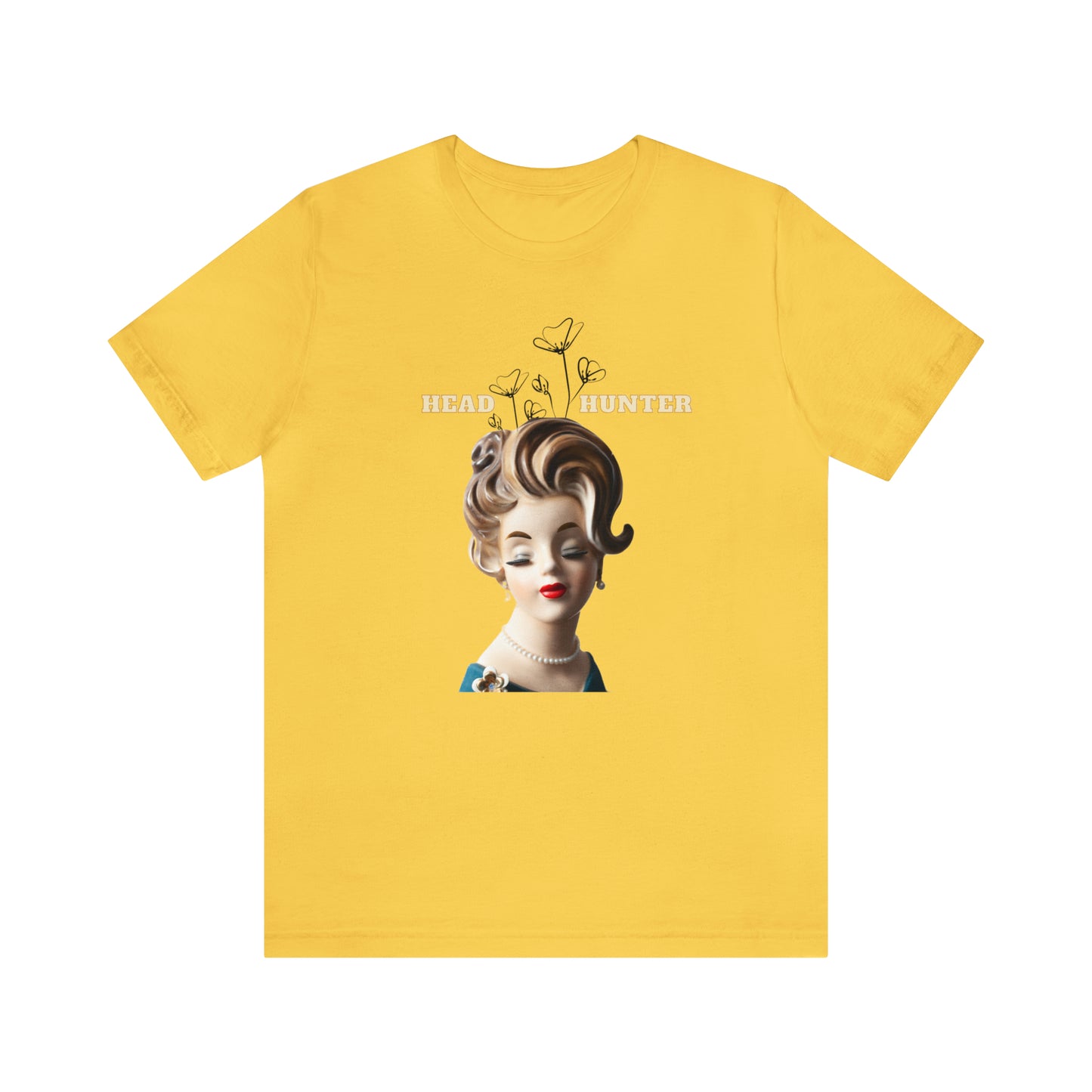 Head Hunter Shirt - Head Vase Shirt - Lady Head Vase Shirt - Unisex Jersey Short Sleeve Tee