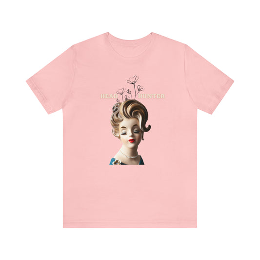 Head Hunter Shirt - Head Vase Shirt - Lady Head Vase Shirt - Unisex Jersey Short Sleeve Tee