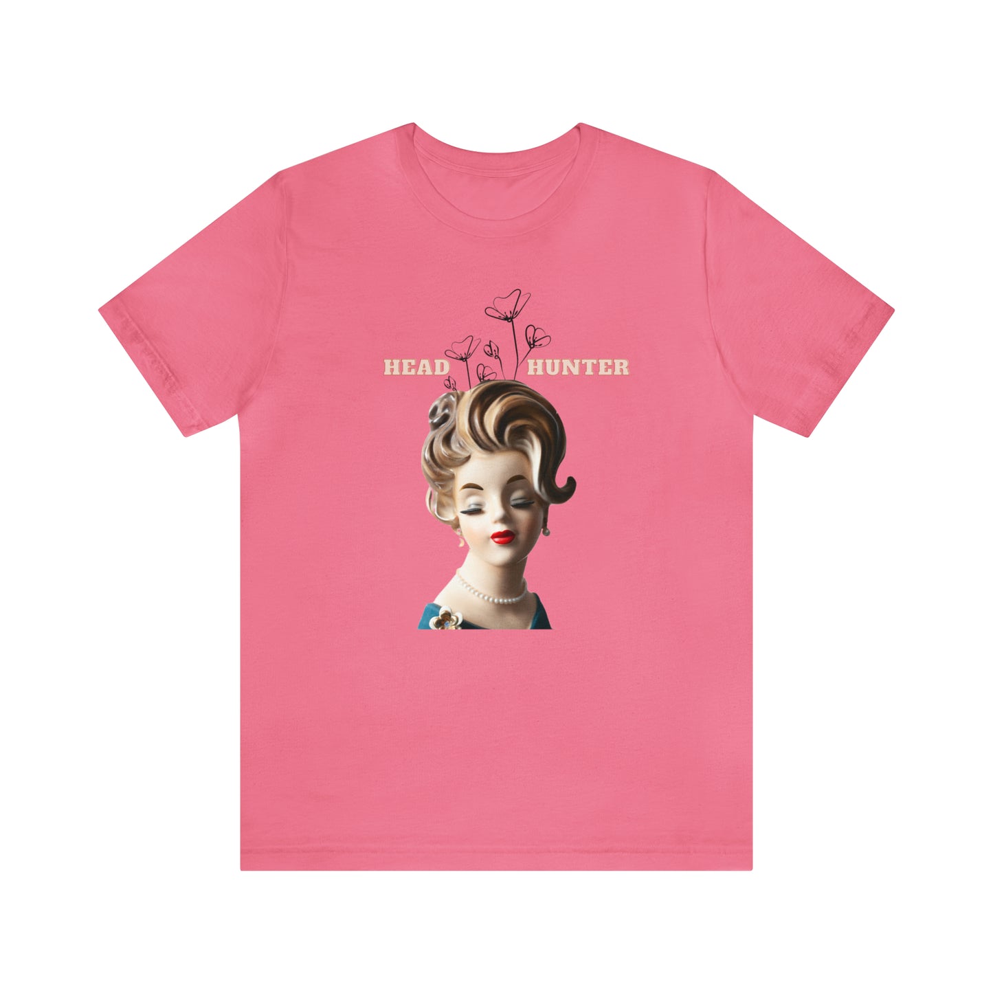 Head Hunter Shirt - Head Vase Shirt - Lady Head Vase Shirt - Unisex Jersey Short Sleeve Tee