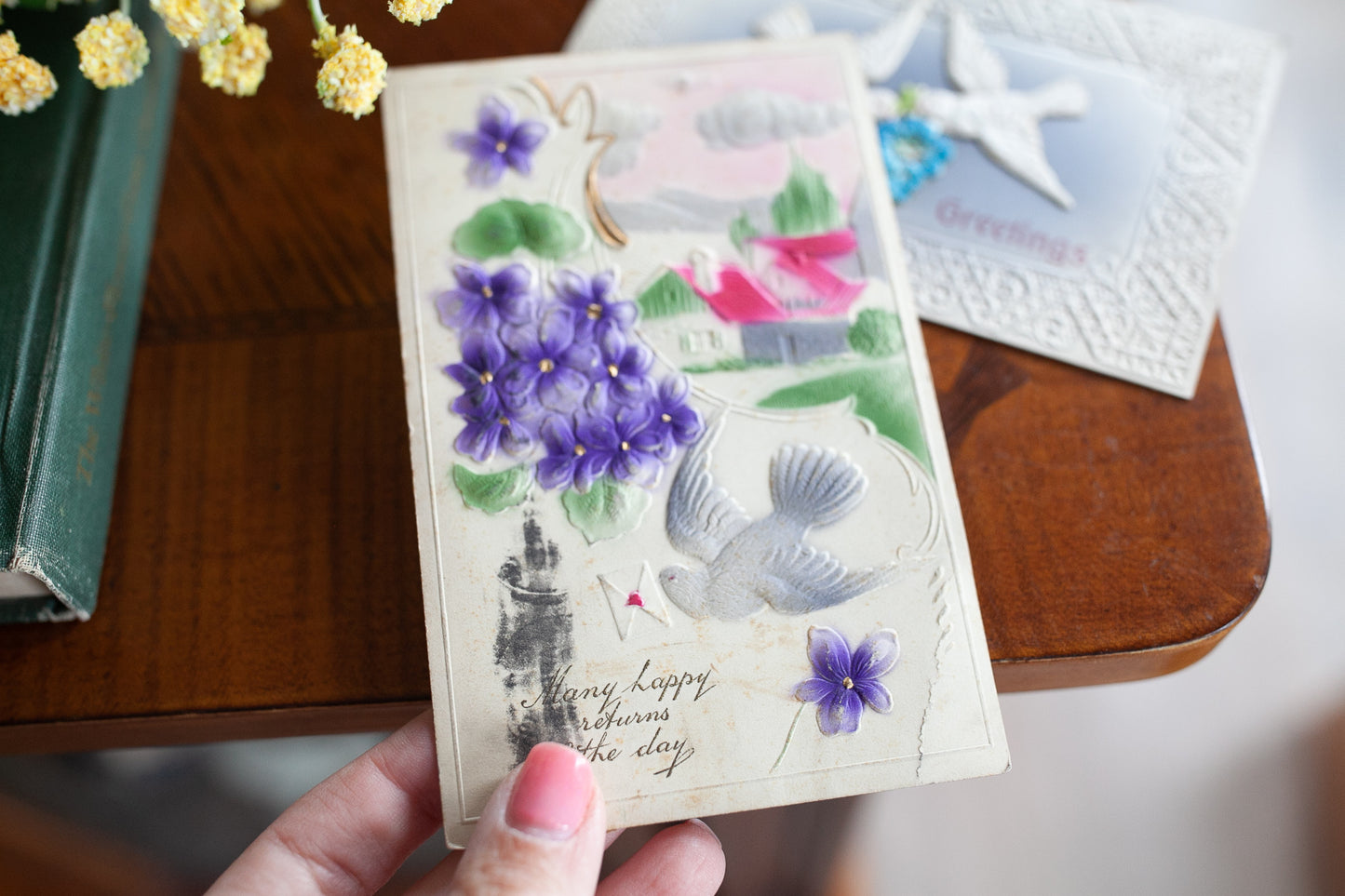 Antique Postcards- Bird Postcards