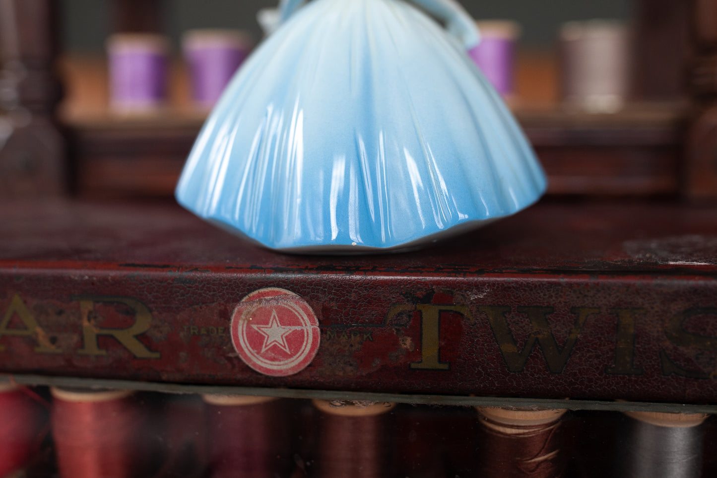 Josef Originals Vintage Birthday Angel Girl Porcelain Figurine 9 Years Old