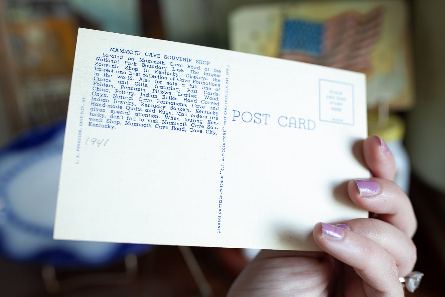 Vintage Summer Postcard