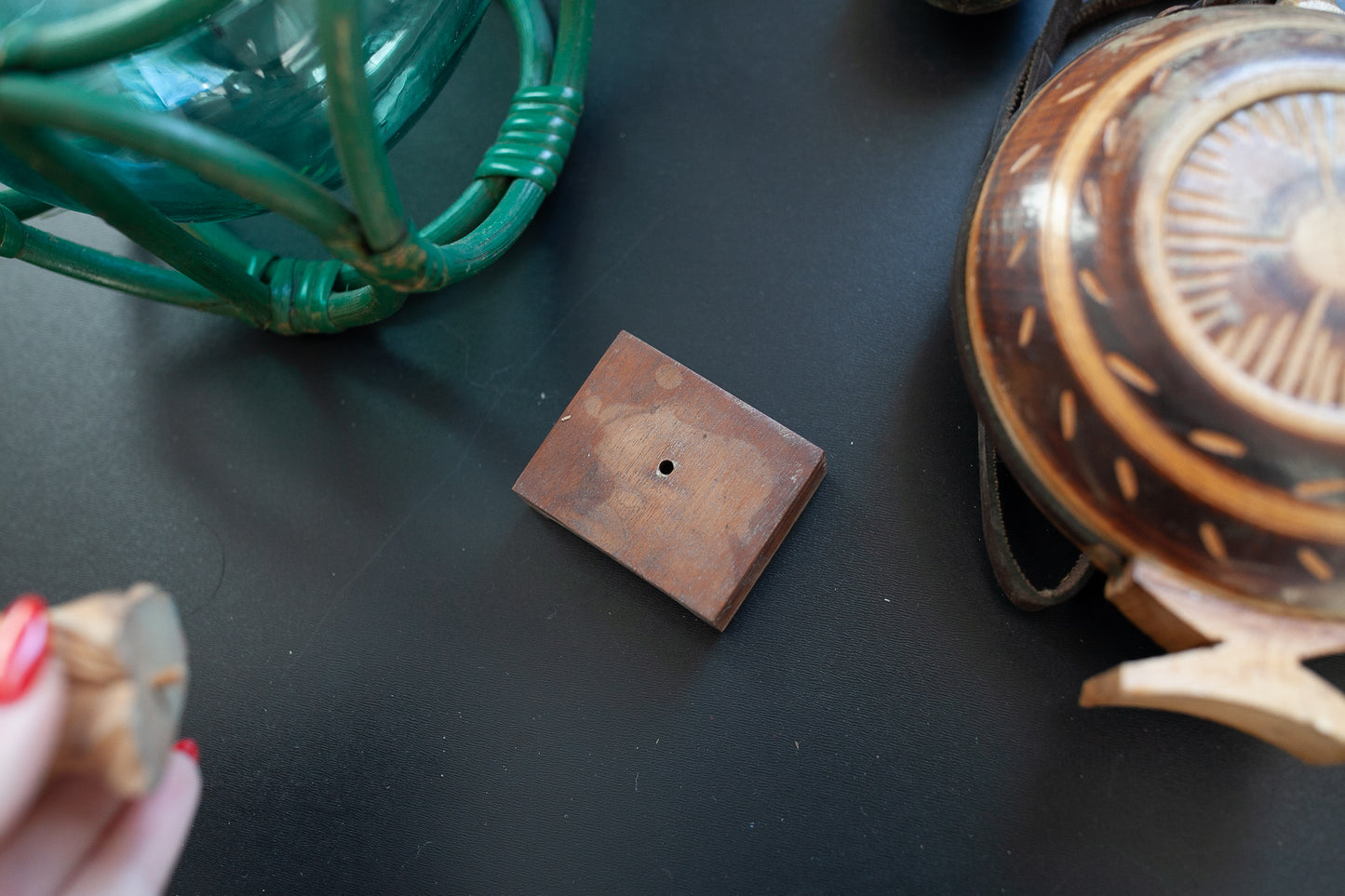 Vintage Hand-carved Wooden Figurine