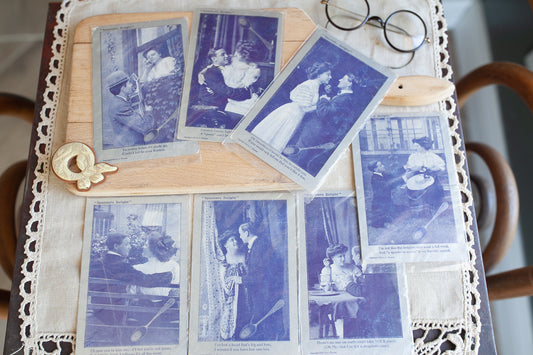Antique Postcard- Postcards- Ephemera- Spooners Delight