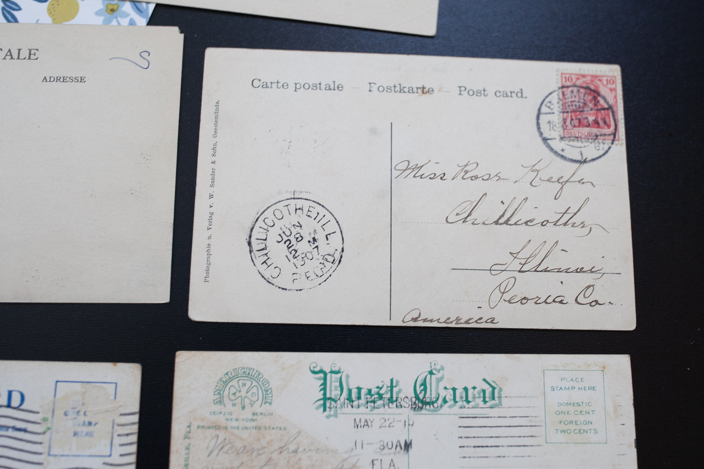 Antique Postcards- Set of 6 - Ship Postcards- Boats Nautical Postcards