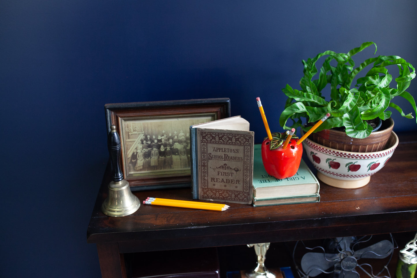 Vintage Bell- Brass Bell- School Bell